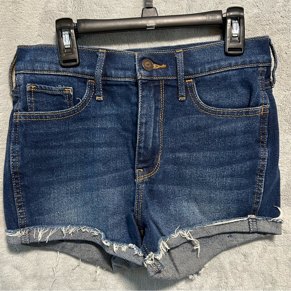 Hollister High-Rise Jean Shorts